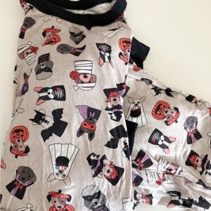 Bamboo Halloween Dog Print Pajamas Set